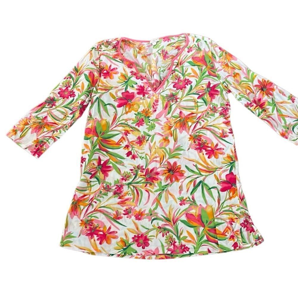 J.Crew swimsuit, cover-up size large adorable